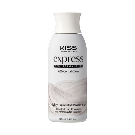 Kiss Semi Permanent Hair Color K00 Crystal Clear
