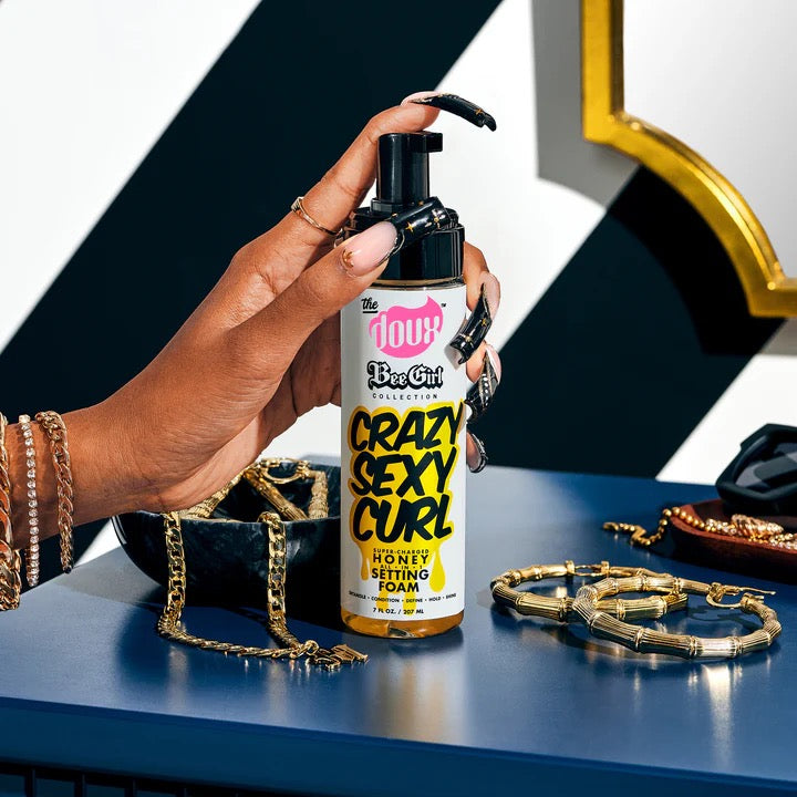 The Doux Bee Girl Crazy Sexy Curl Foam 7 oz
