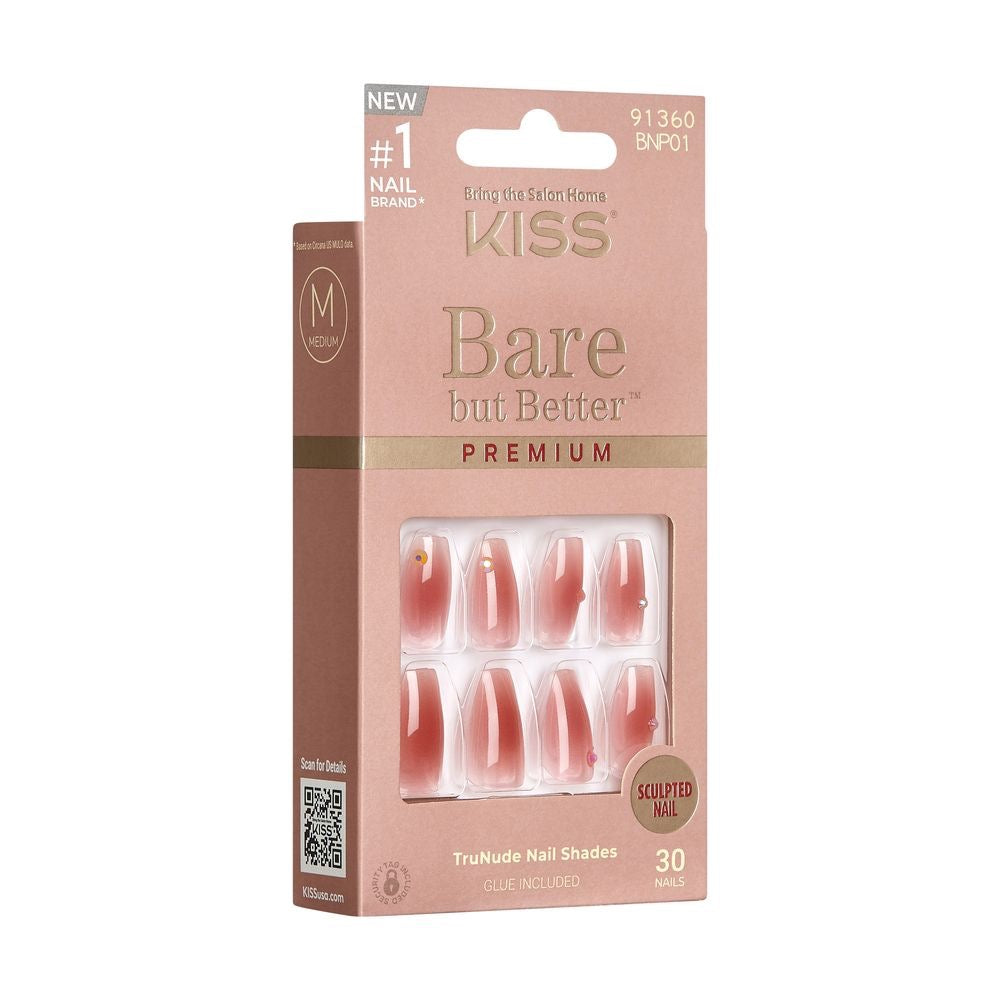 Kiss Bare But Better Premium Nails Shine