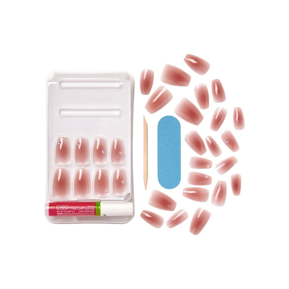Kiss Bare But Better Premium Nails Shine