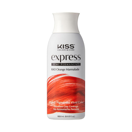 Kiss Semi Permanent Hair Color K43 Orange Marmalade