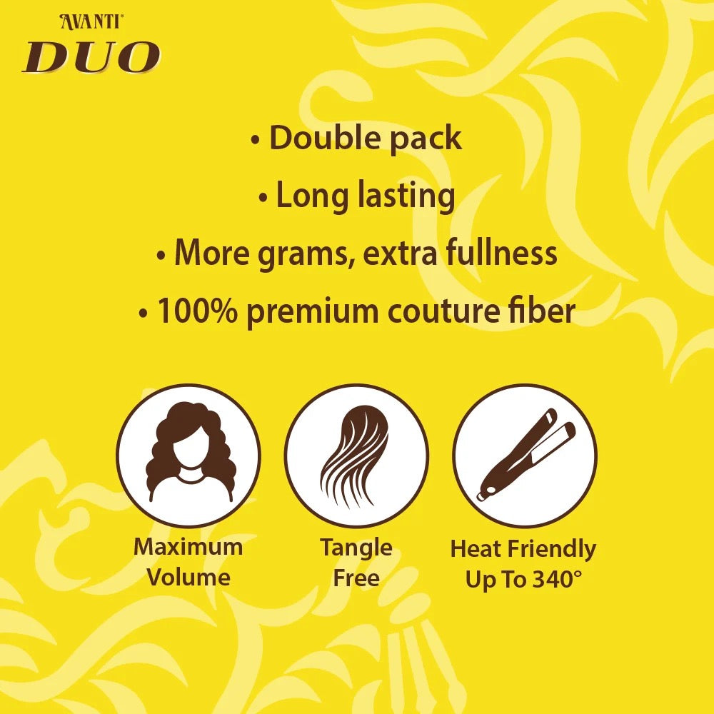 Duo 2PC Weave Bundle Deep Wave 18"
