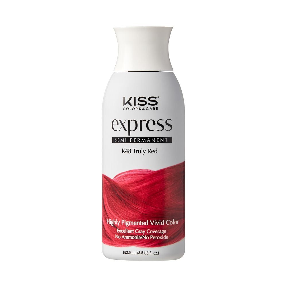 Kiss Semi Permanent Hair Color K48 Truly Red