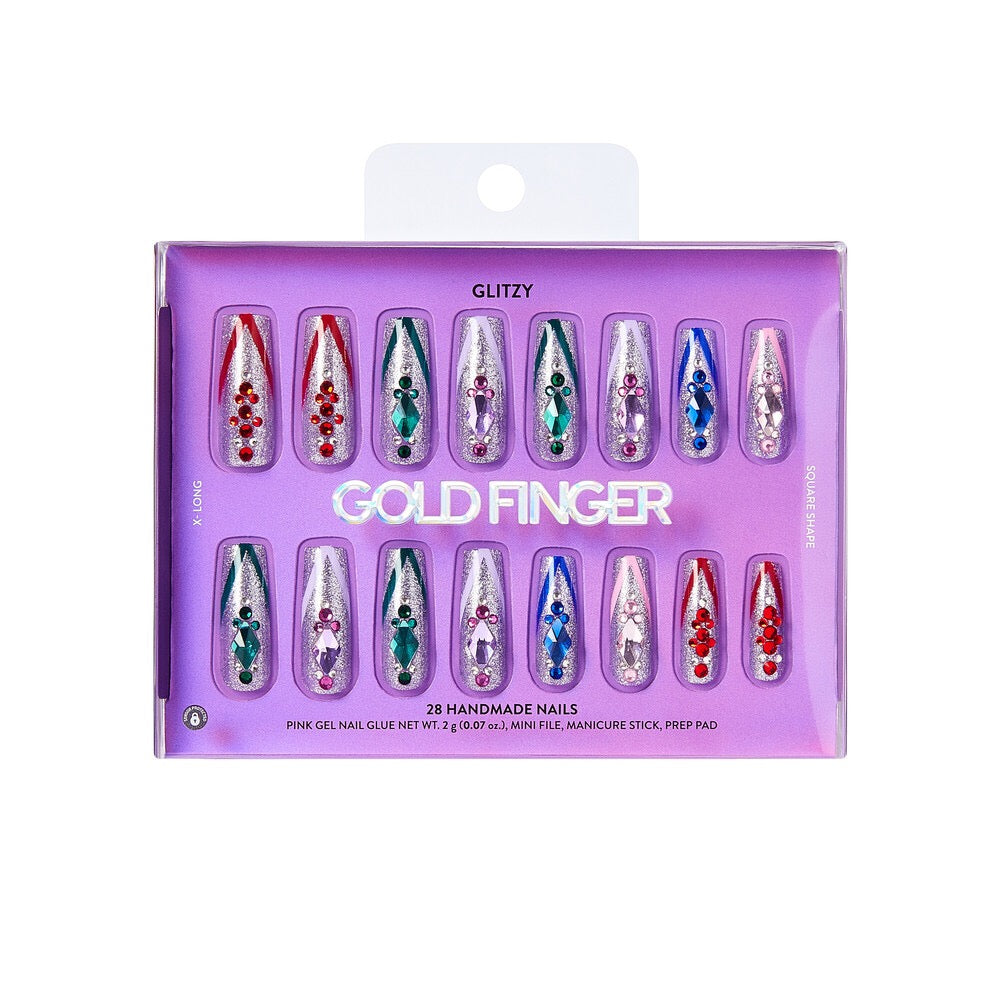 Gold Finger Handmade Nails - Precious