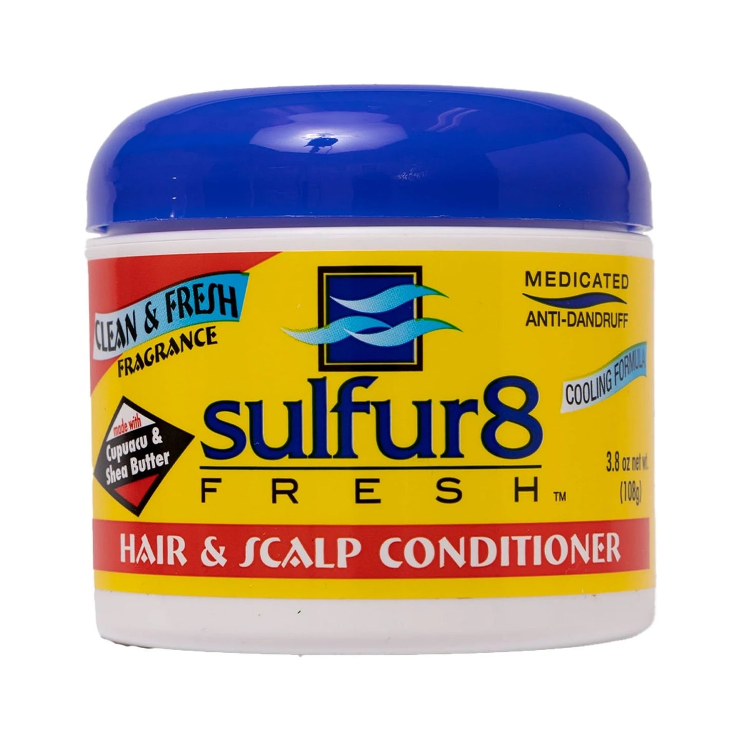 Sulfur 8 Fresh Medicated Hair & Scalp Conditioner 3.8 oz