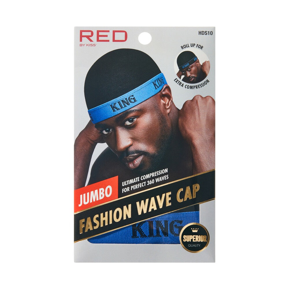 RED Fashion Wave Cap Jumbo King - Blue