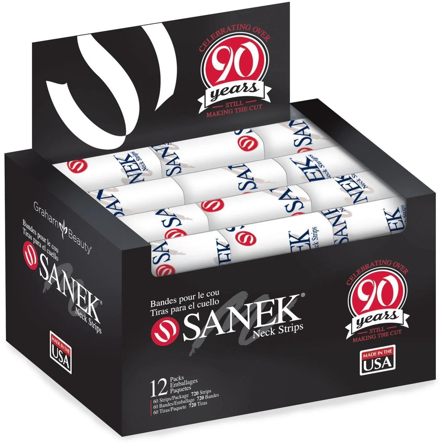 Sanek Neck Strips Box (12 Packs)