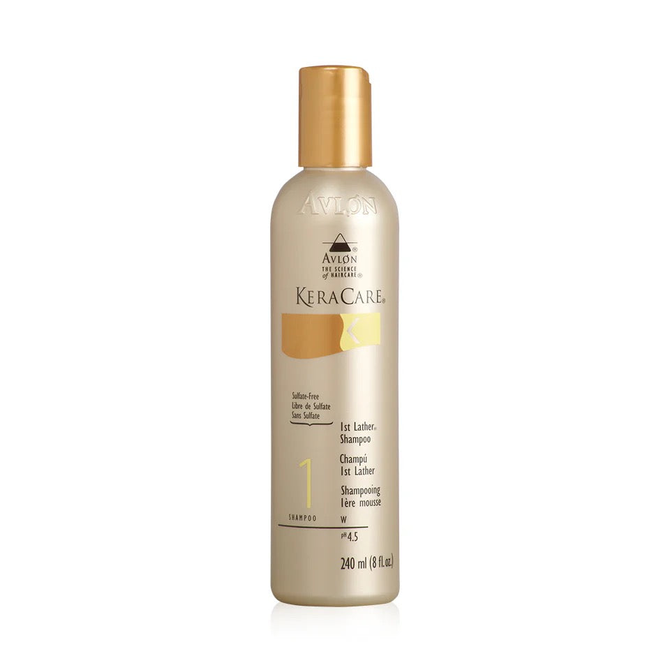 Keracare 1st Lather Shampoo (Sulfate-Free) 8 oz