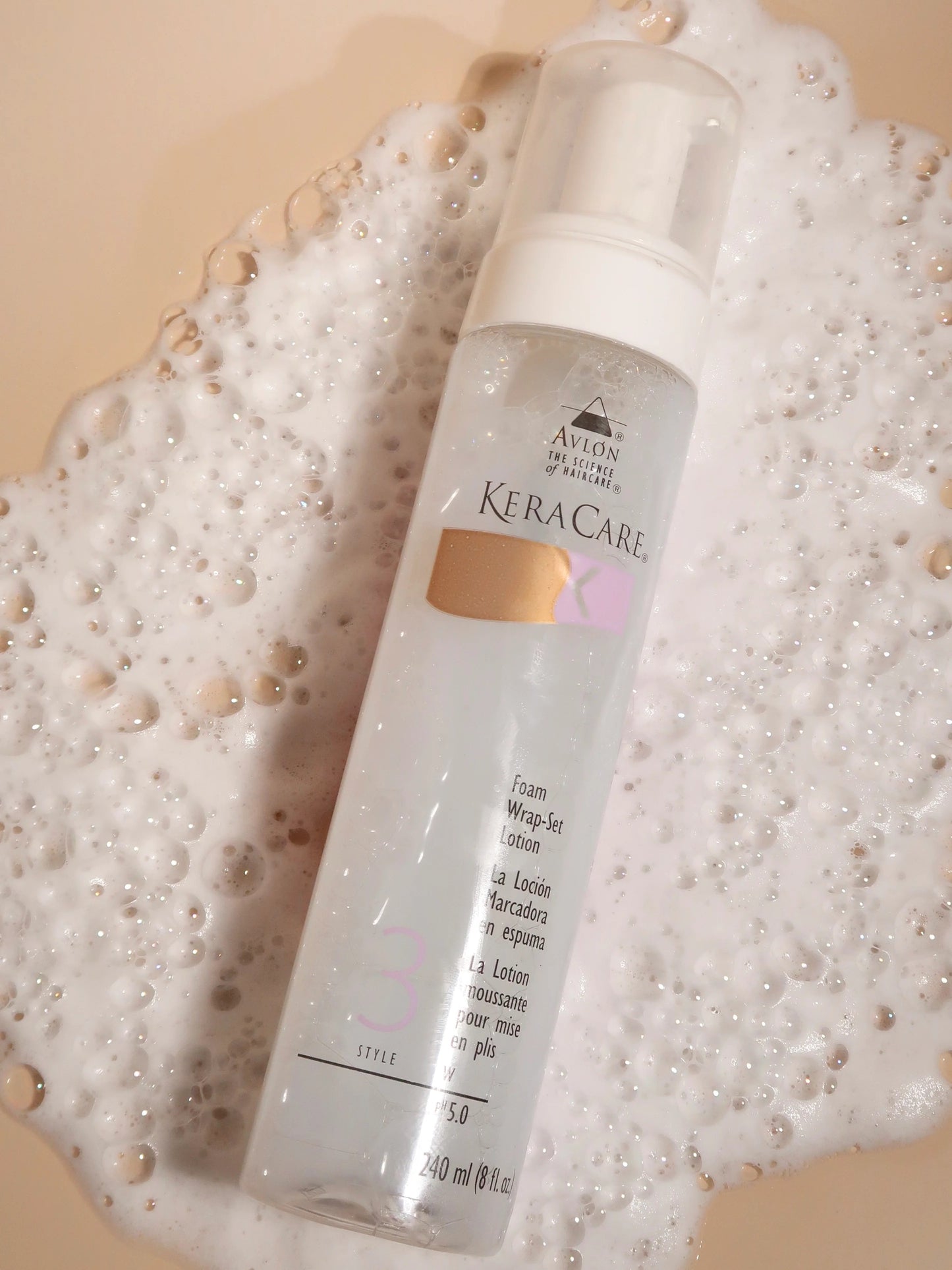 Keracare Foam Wrap Set Lotion Regular 8oz