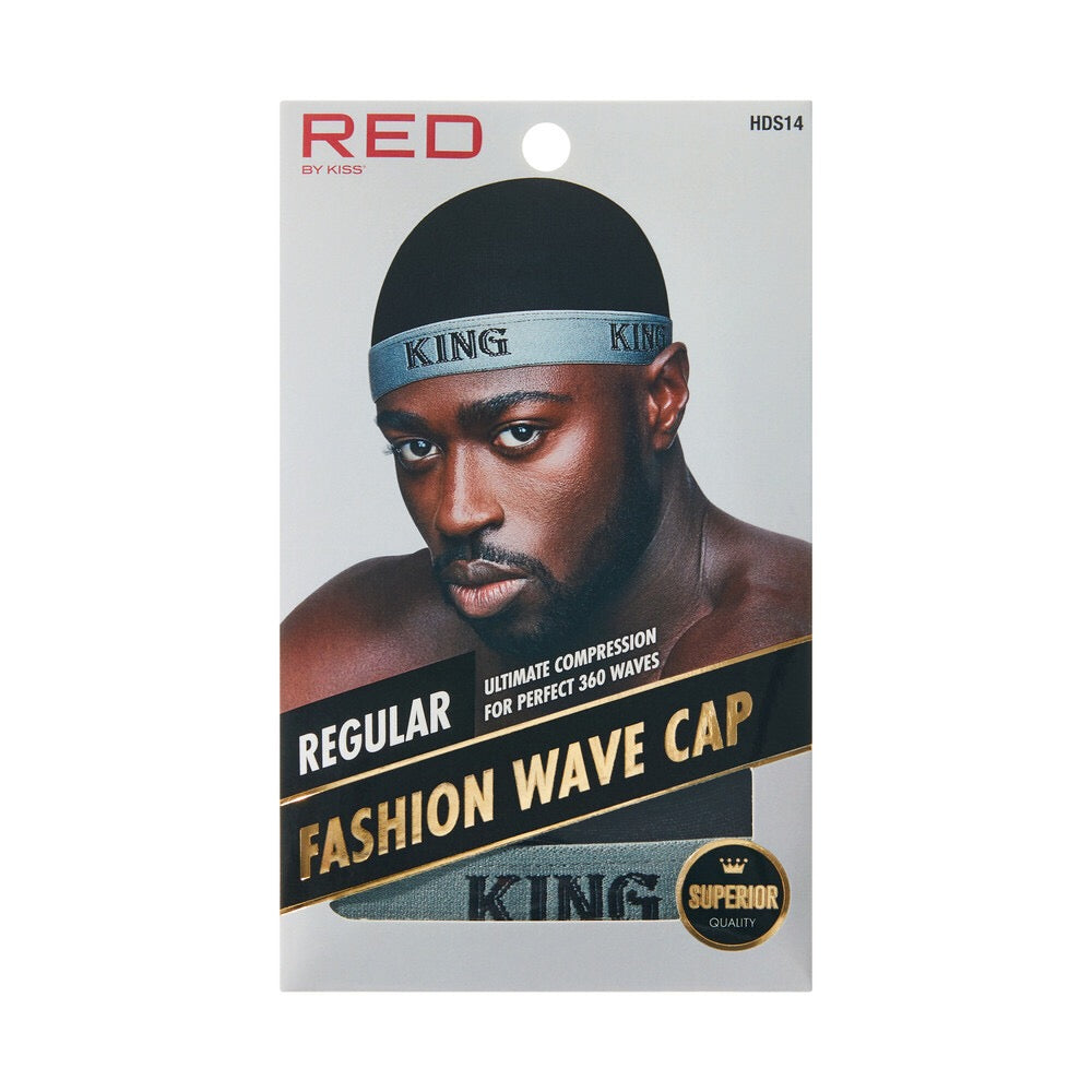 RED Fashion Wave Cap Regular King - Grey