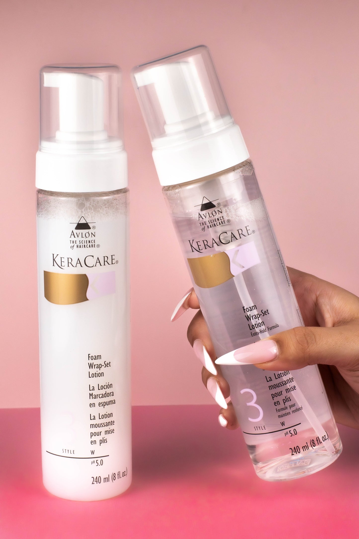 Keracare Foam Wrap Set Lotion Regular 8oz
