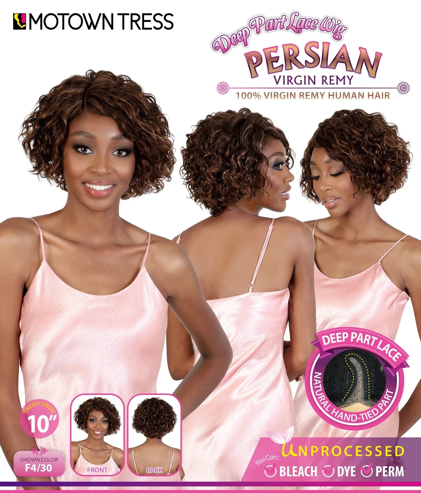 Motown Tress HPDP.AYA Human Hair Wig
