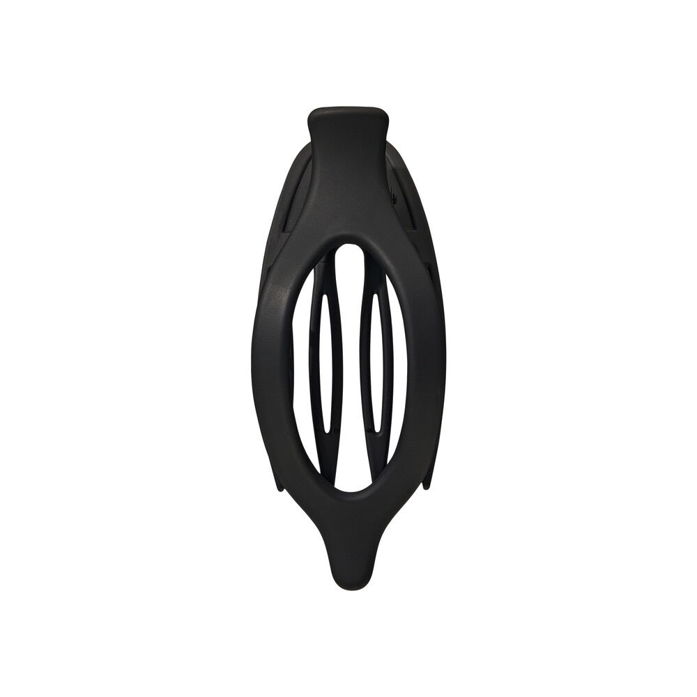 RED Flat Claw Clip Arc - Black