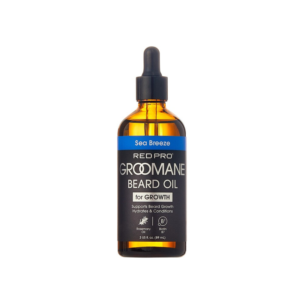 Groomane Beard Growth Oil Sea Breeze 3oz