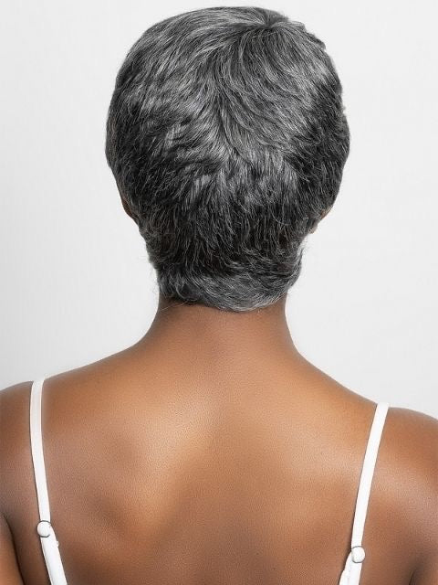 Janet Lavish Silver Beka Wig Human Hair