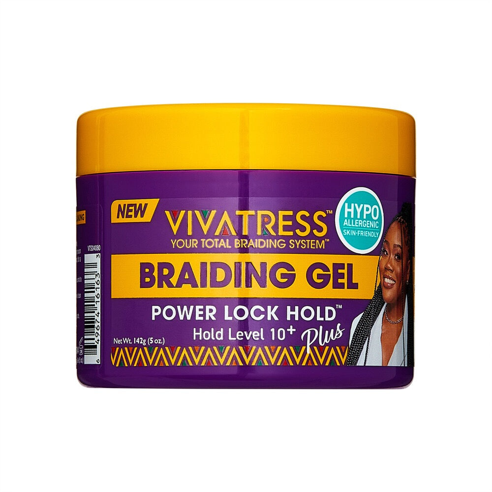 Vivatress Hold 10+ Braiding Gel 5oz