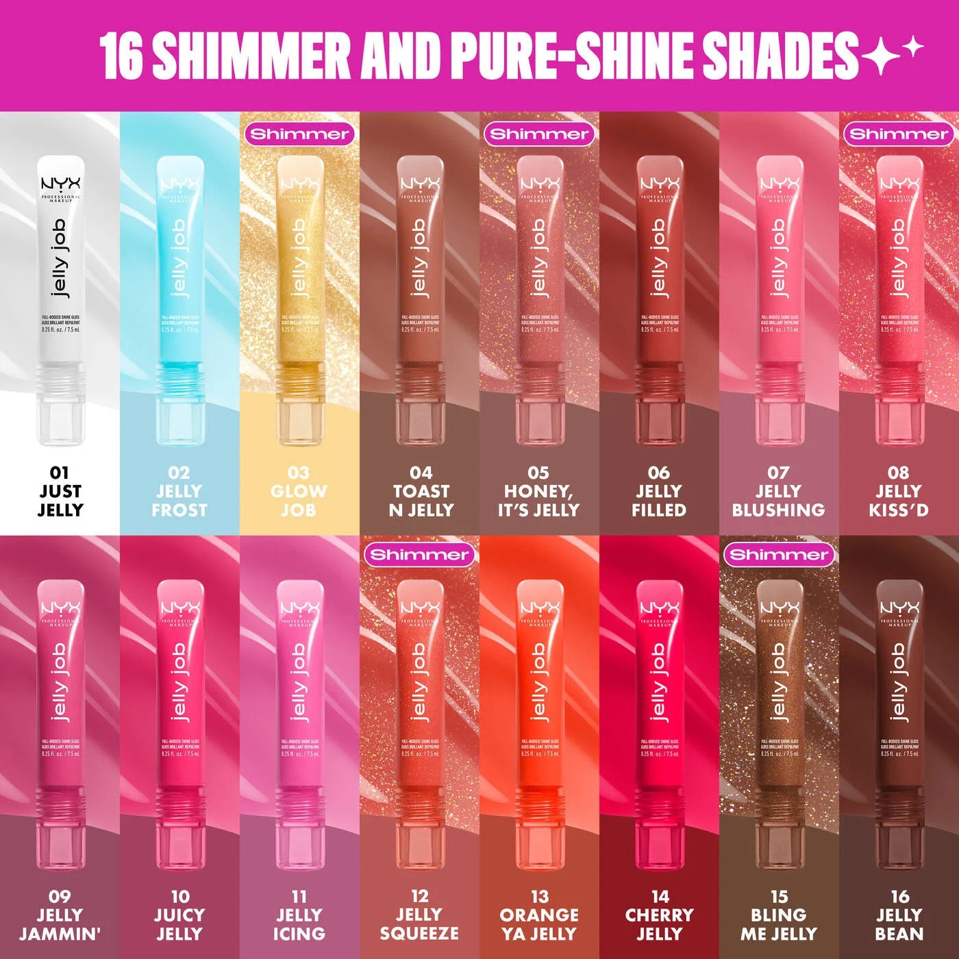 NYX Jelly Job Full-Bodied Shine Gloss