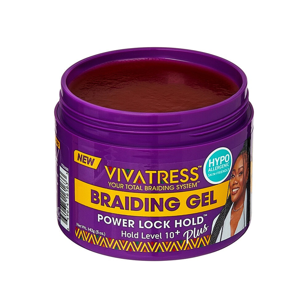 Vivatress Hold 10+ Braiding Gel 5oz