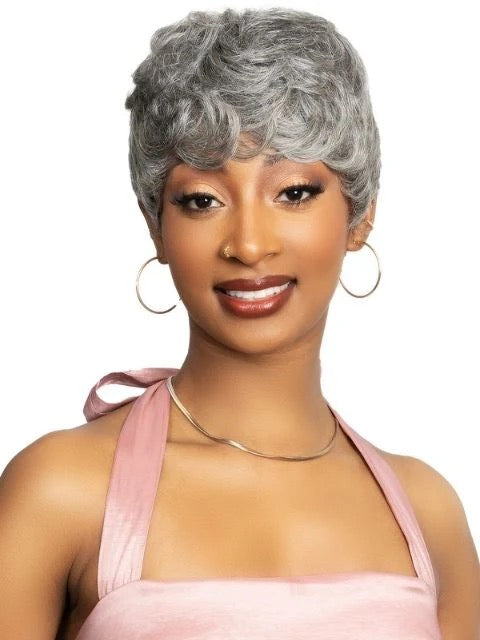 Janet Lavish Silver Sifa Wig Human Hair