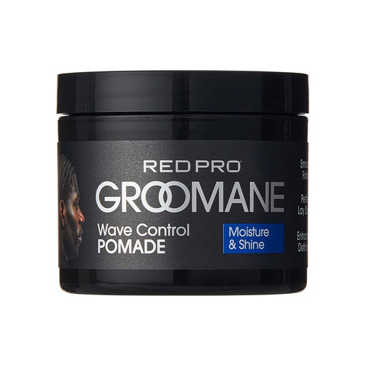 Groomane Wave Control Pomade - Argan and Sweet Almond Oil 3oz