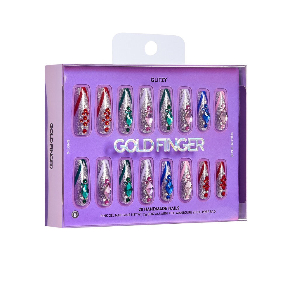 Gold Finger Handmade Nails - Precious