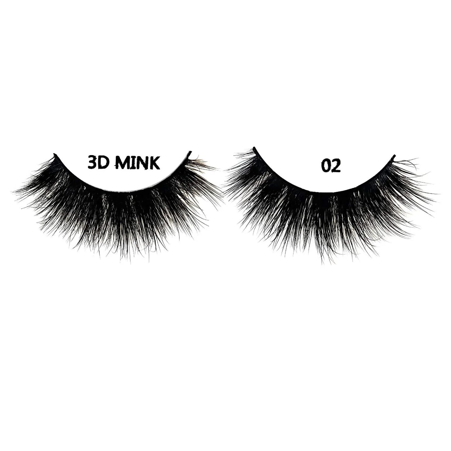 K&K Lash 3D Mink Eye Lash #02