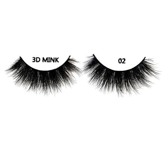K&K Lash 3D Mink Eye Lash #02