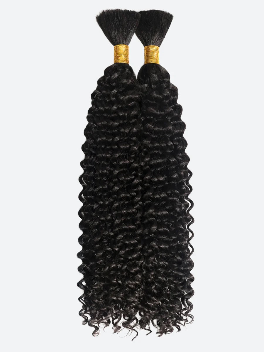 EVE Cleopatra French Jerry Curl Bulk Human Hair