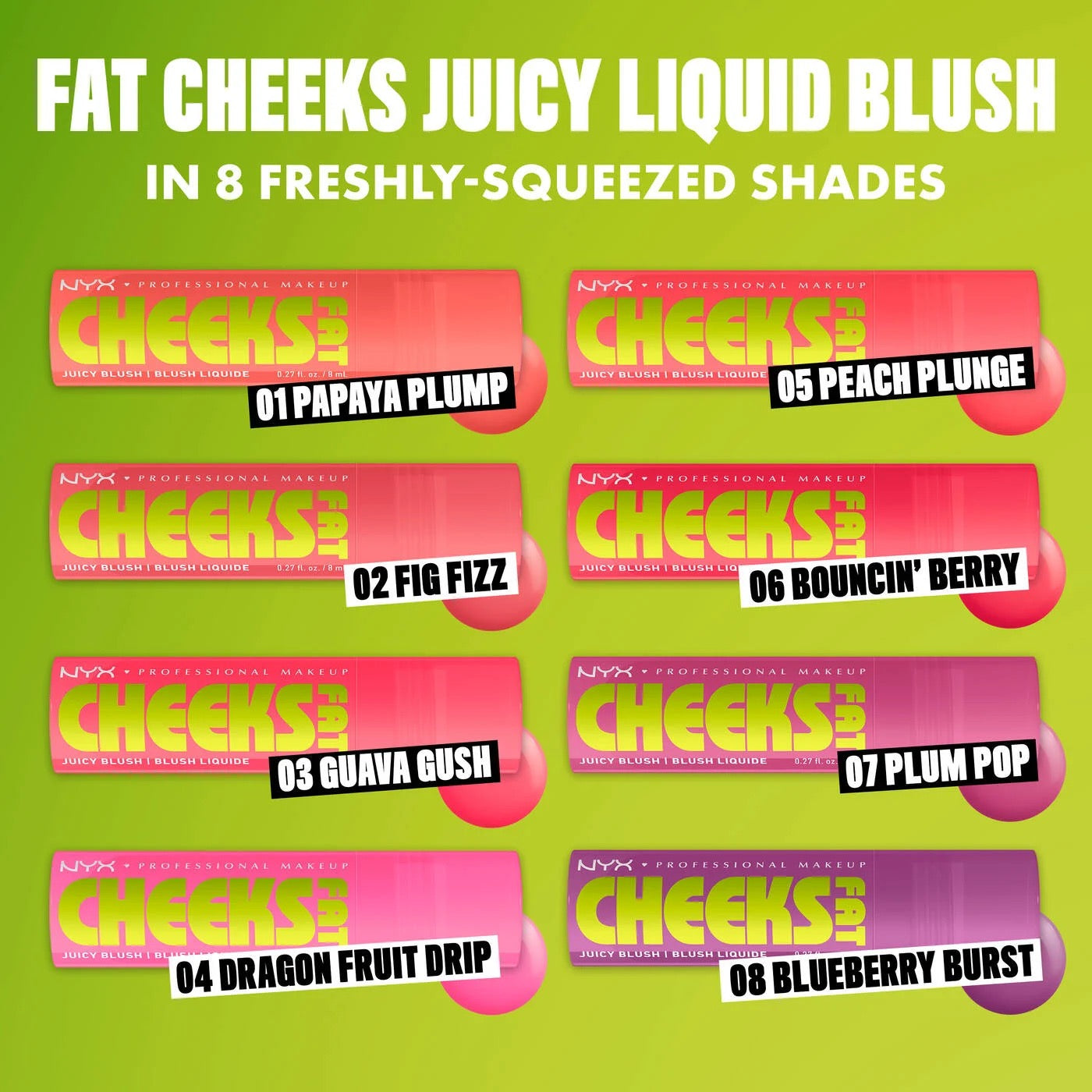 NYX Fat Cheeks Juicy Liquid Blush