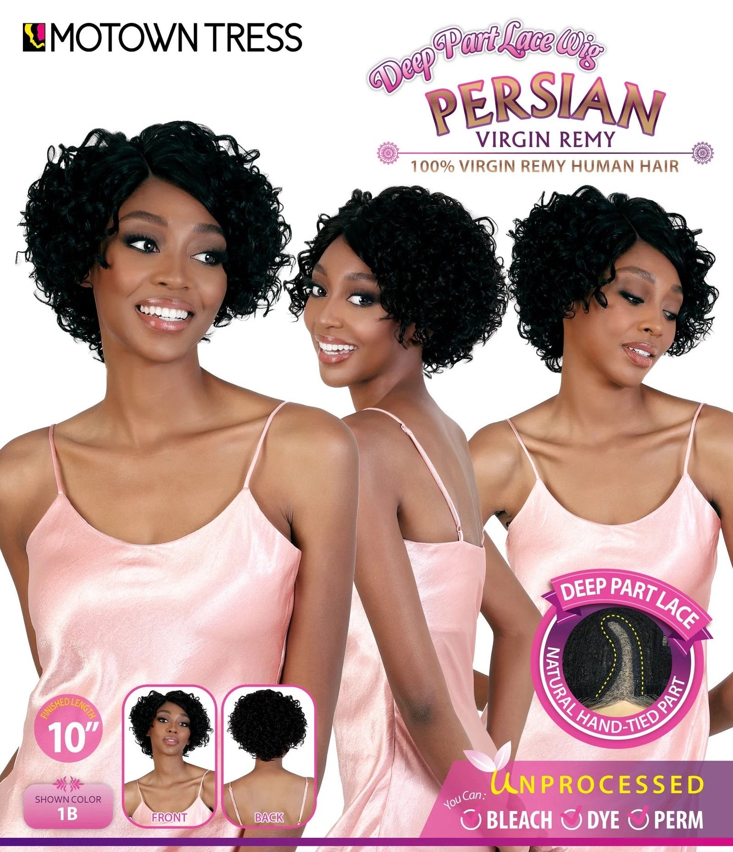 Motown Tress HPDP.GINA Human Hair Wig