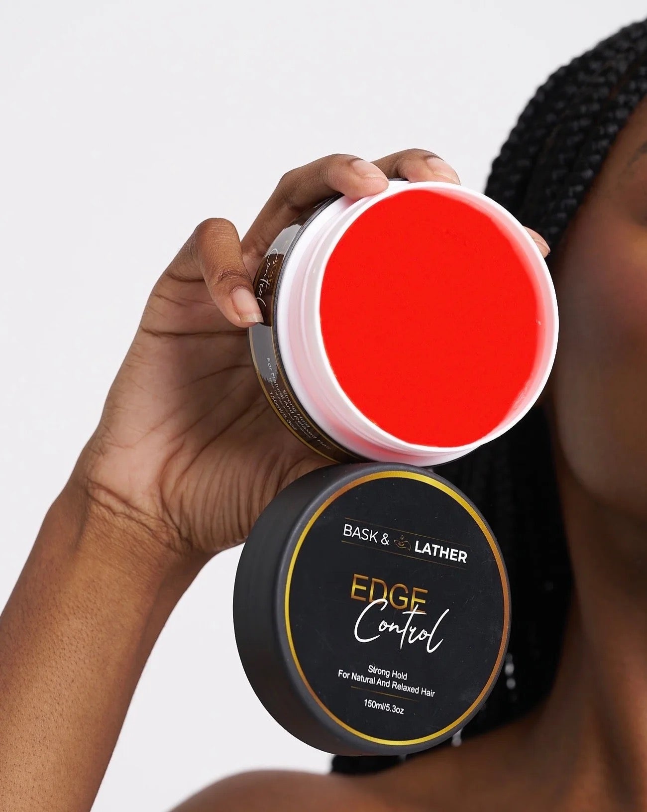 Bask & Lather Strong Hold Edge Control 5.3 oz
