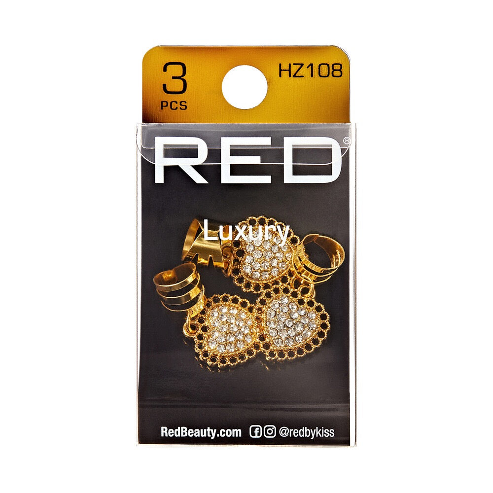 RED Braid Charm HZ108 Gold Luxury