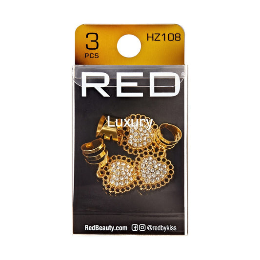 RED Braid Charm HZ108 Gold Luxury