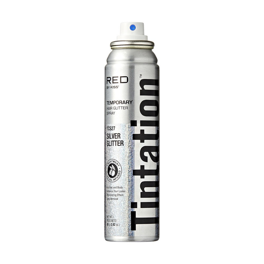 Tintation Hair Color Spray Silver Glitter 2.82 oz