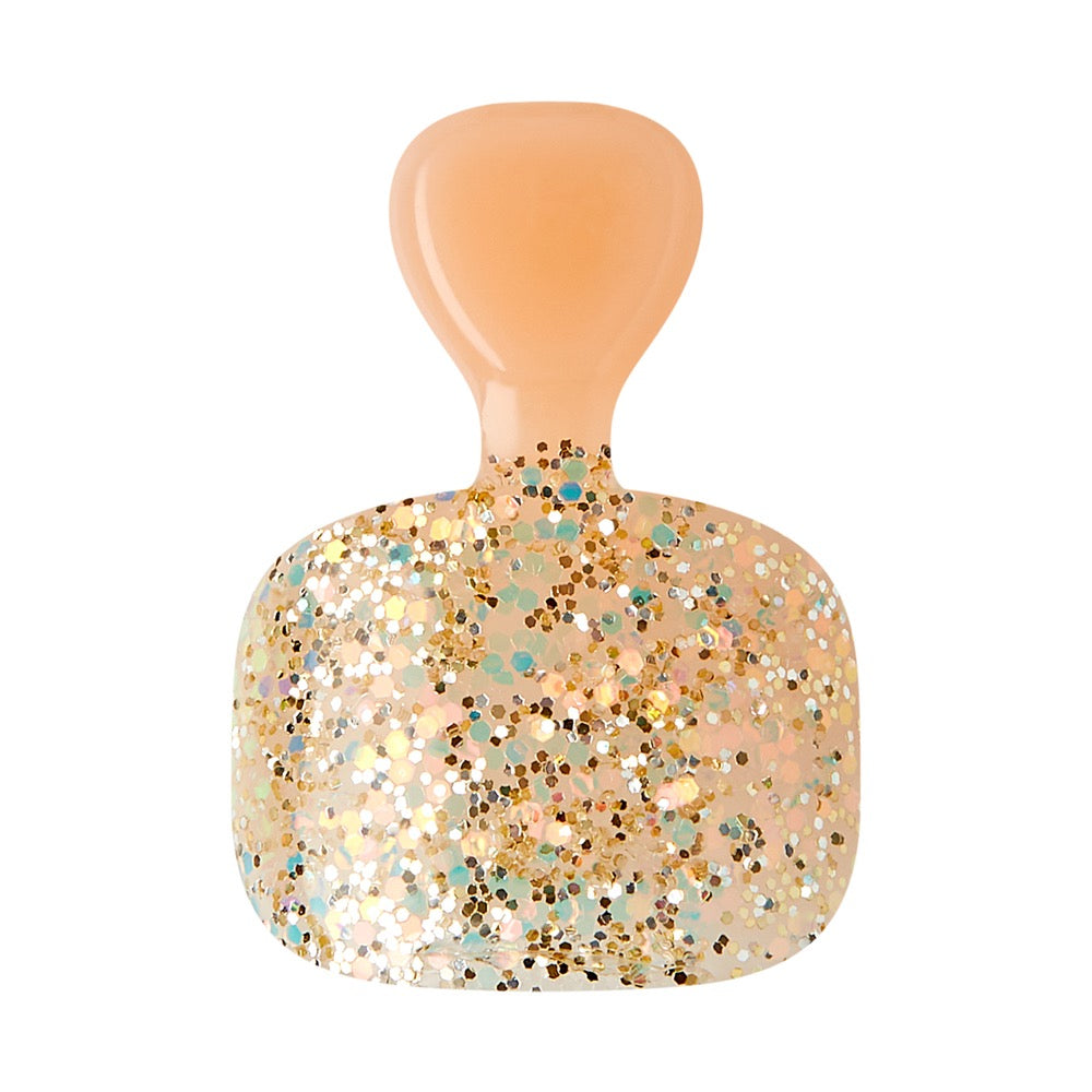 Gold Finger Trendy Wider Fit Toenails Festive