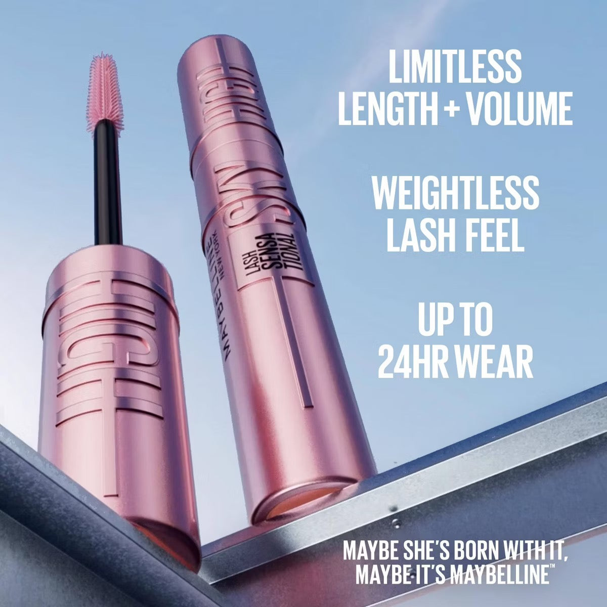 Maybelline Lash Sensational Sky High Lengthening Mascara Waterproof