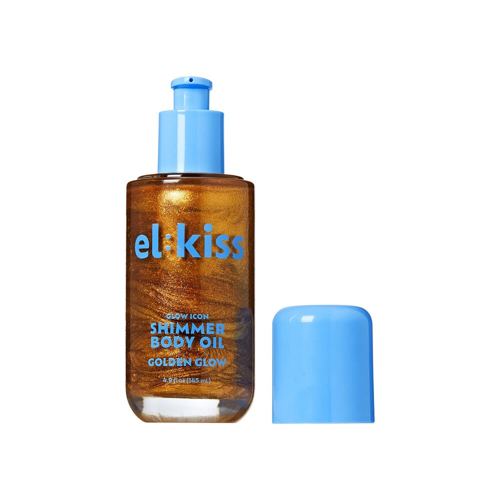 EL KISS Shimmer Hair and Body Oil - Golden Glow 145M
