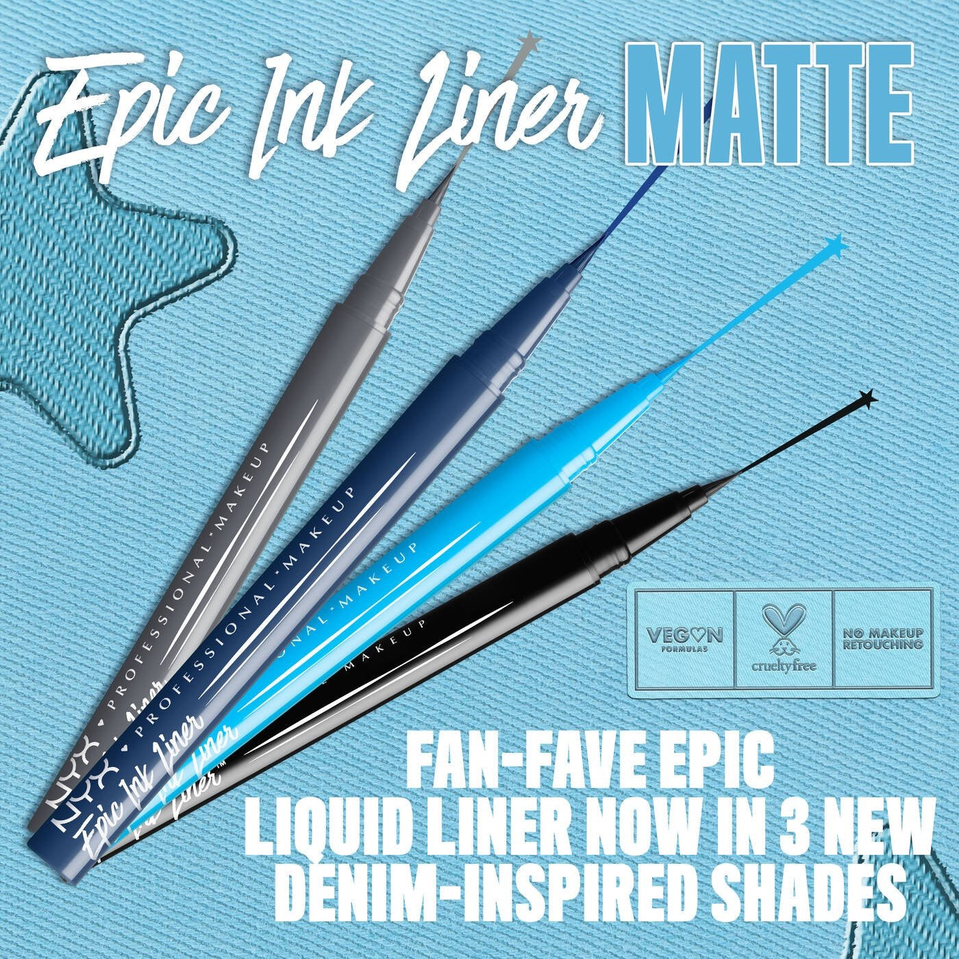 NYX Epic Ink Waterproof Liquid Eyeliner