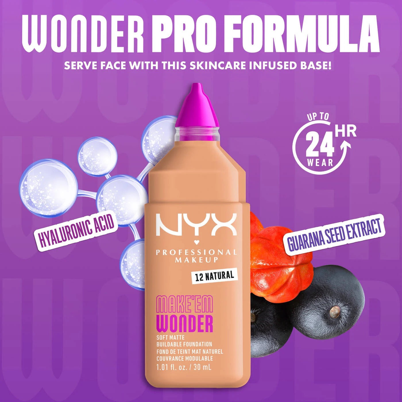 NYX Make ’Em Wonder™ Soft Matte Foundation