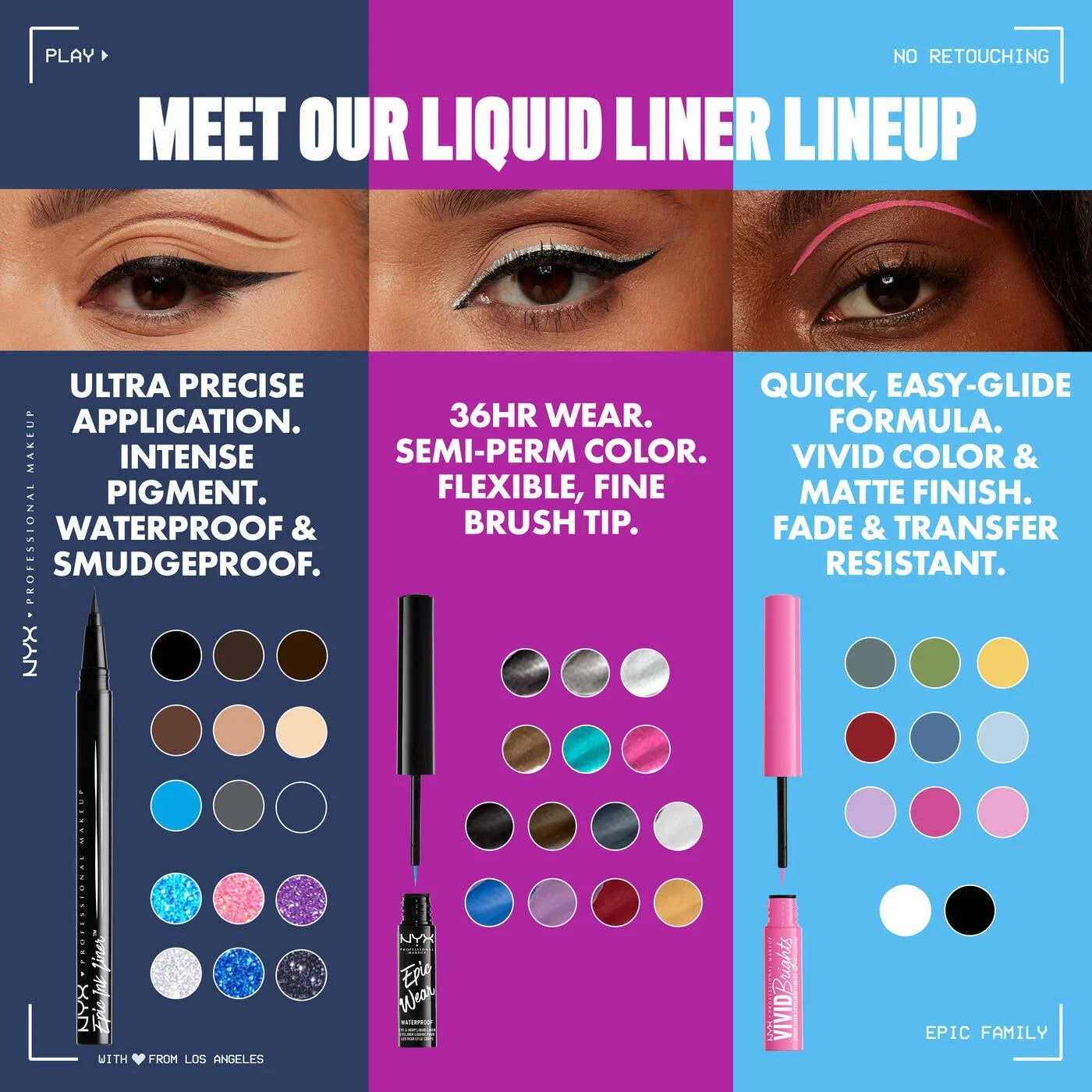 NYX Epic Ink Waterproof Liquid Eyeliner