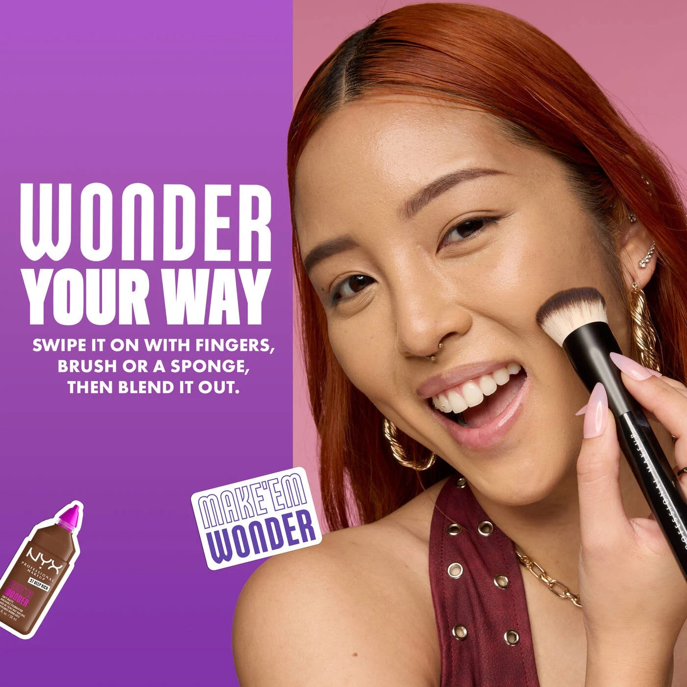 NYX Make ’Em Wonder™ Soft Matte Foundation
