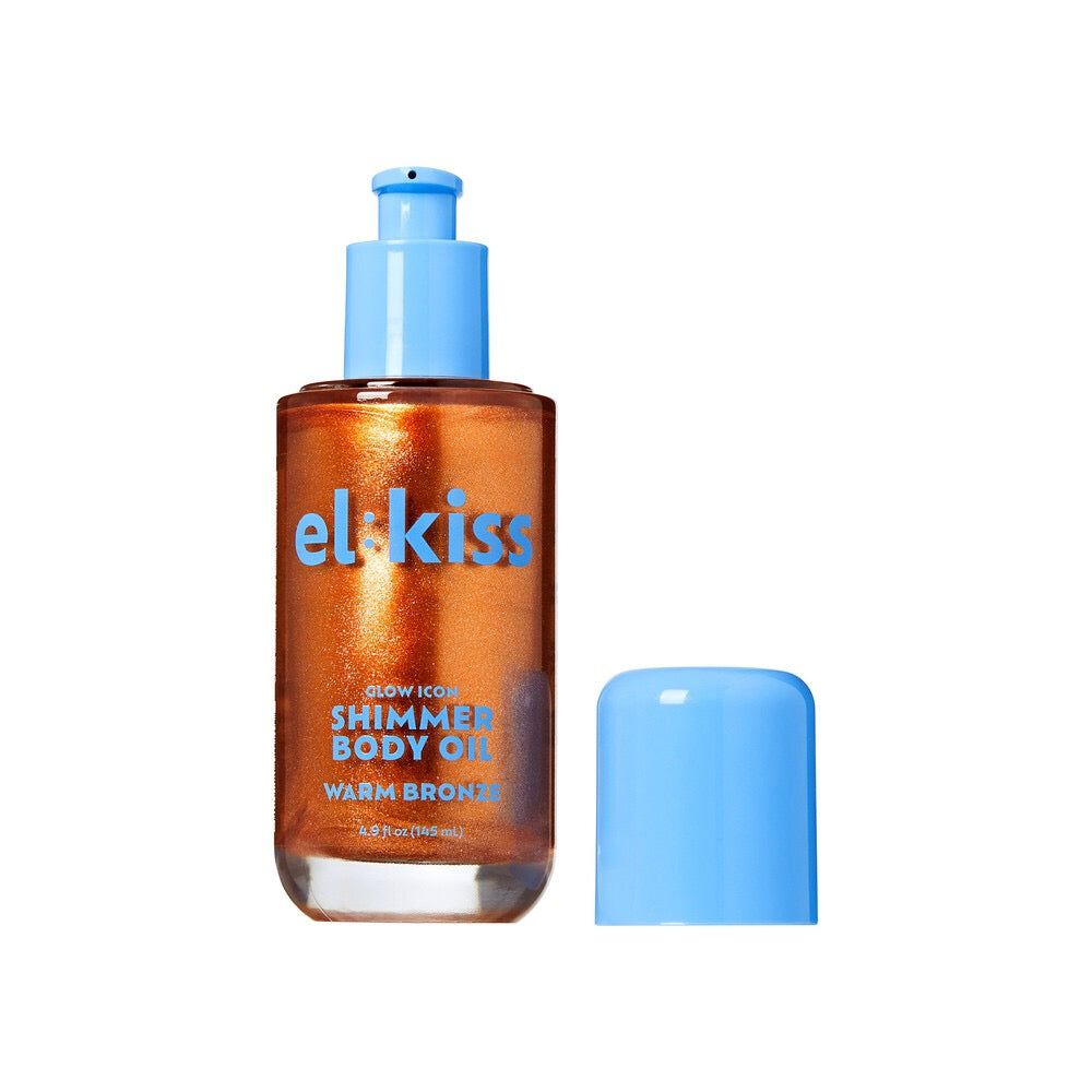 EL KISS Shimmer Hair and Body Oil - Warm Bronze 145M