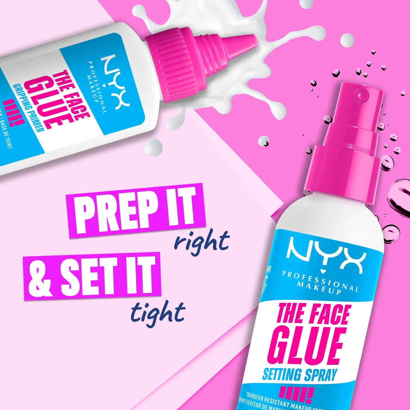 NYX The Face Glue Gripping Primer 1.18 oz (Full Size)