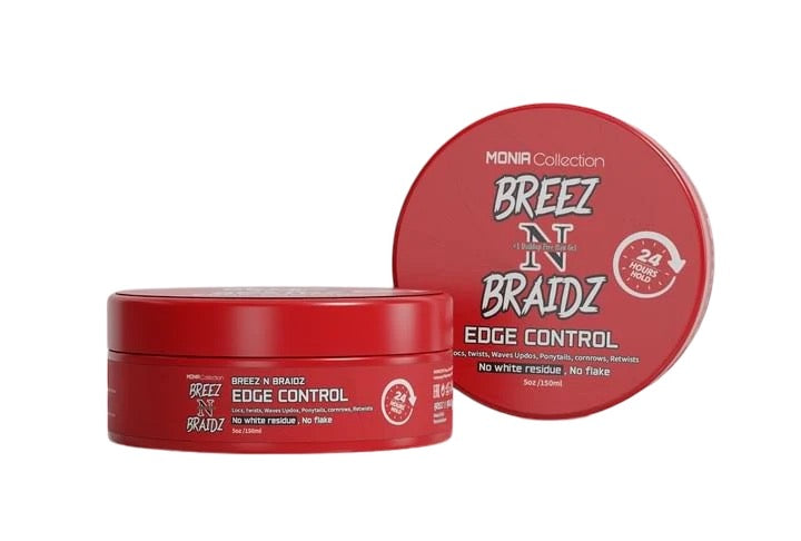BREEZ N BRAIDZ Edge Control Red 5oz