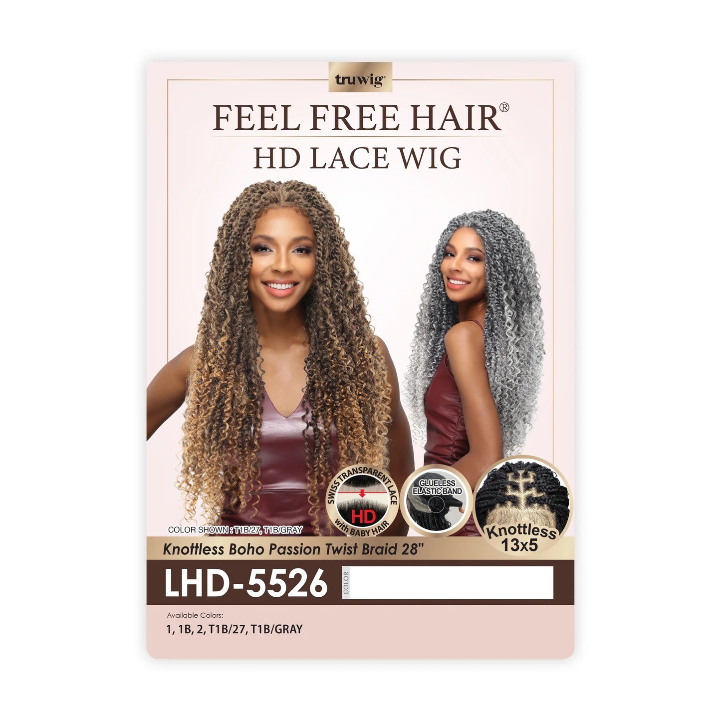 HR Tru Wig LHD-5526 13X5 HD Lace Wig