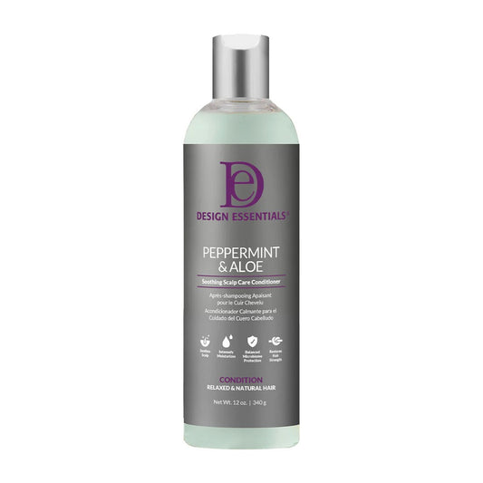Design Essentials Peppermint & Aloe Soothing Scalp Care Conditioner 12oz