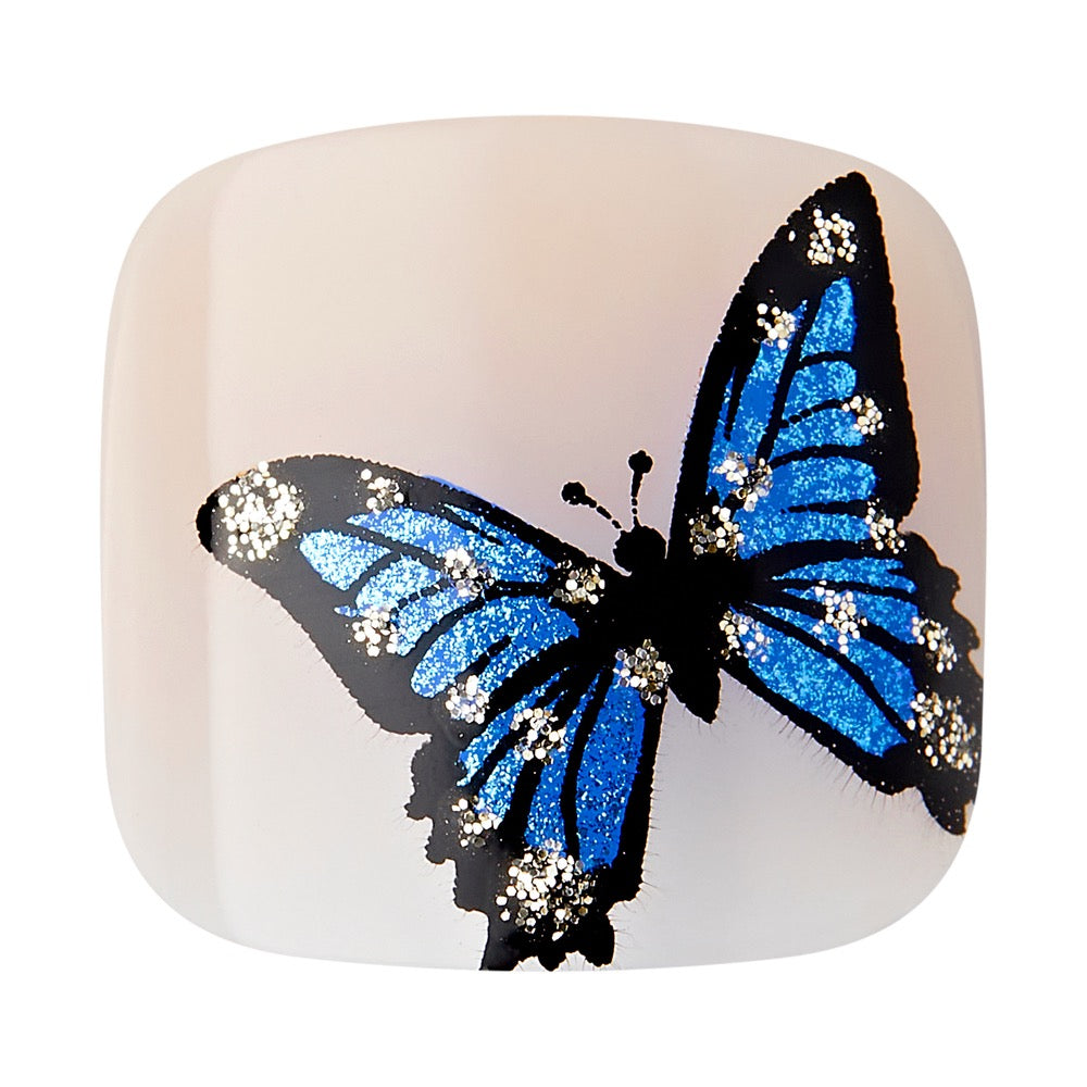 Gold Finger Trendy Toenails - B Flies