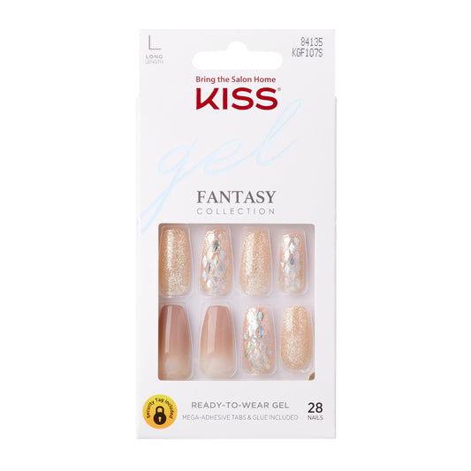 Kiss Glam Fantasy Gel Nails - Hard to Forget