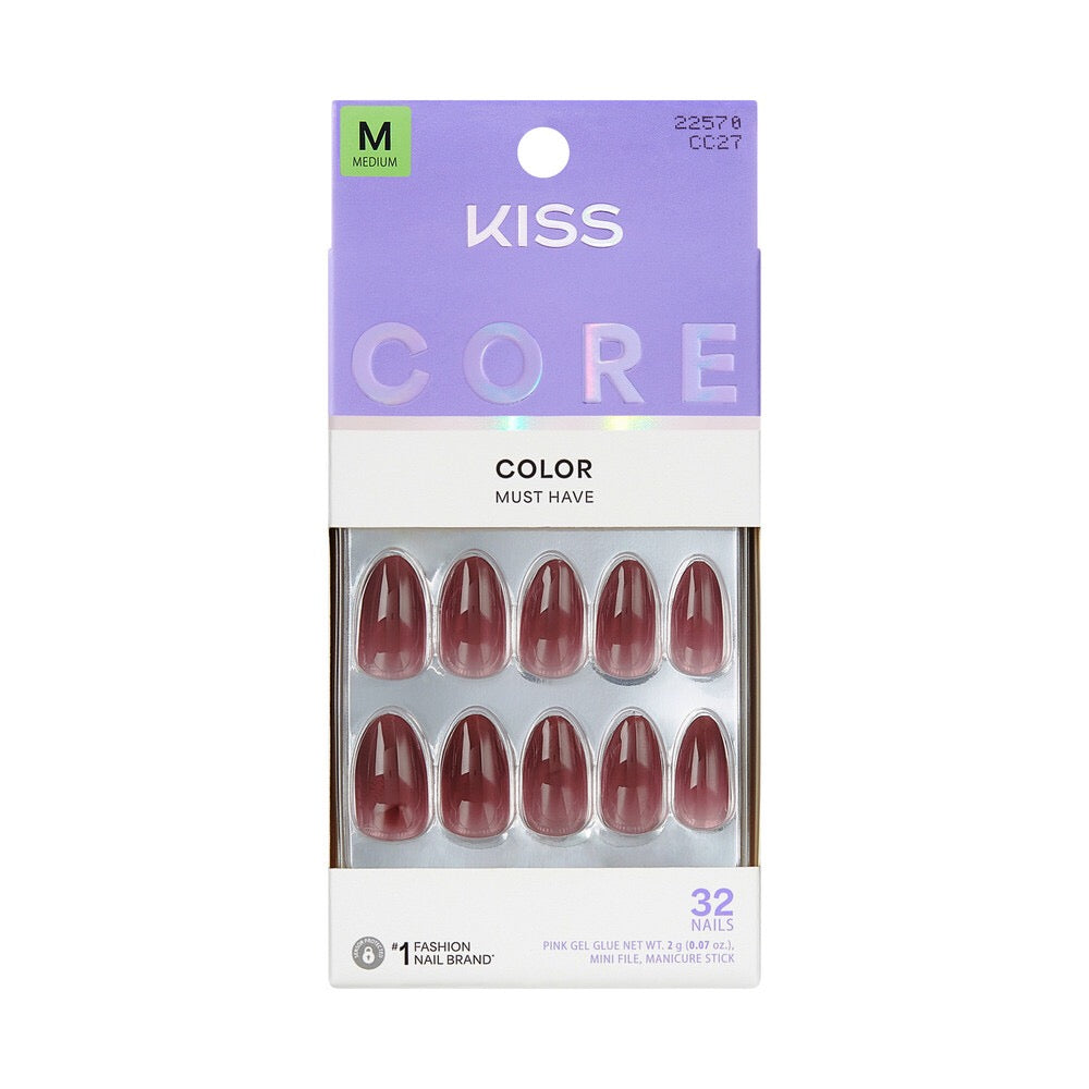 KISS Core Nails - Pinot Noir