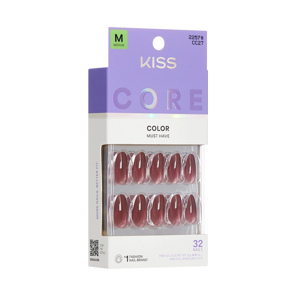 KISS Core Nails - Pinot Noir